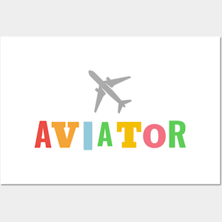 Aviator (Pilot) Posters and Art